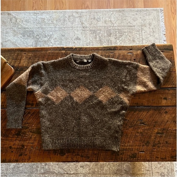 Hart Schaffner Marx kids knit sweater size large silk and alpaca blend fabric - Picture 3 of 9